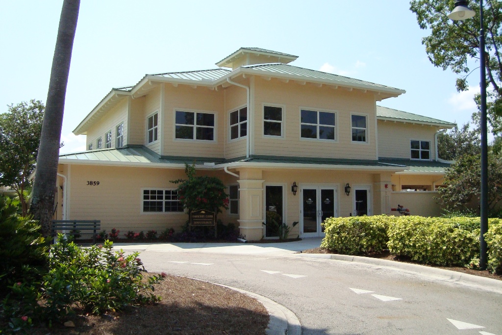 Clubhouse at Forest Glen in Naples, Florida.